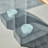 Aurelia Modern 63" Tempered Glass Dining Set - PU Leather Chairs with Chrome Cantilever Base-1126402851