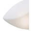 Dockrey White 23.2cm H Integrated LED Outdoor Flush Mount