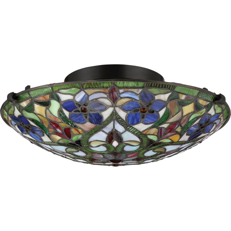 Yerres Glass Flush Mount
