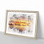 A Boat at Sunset Watercolour - Picture Frame Graphic Art Print-56740194-56740202