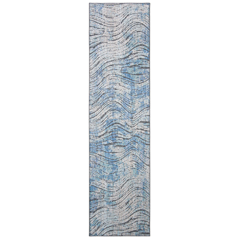 Higginson Provance Performance Abstract Rug, Runner 2'2" x 8'