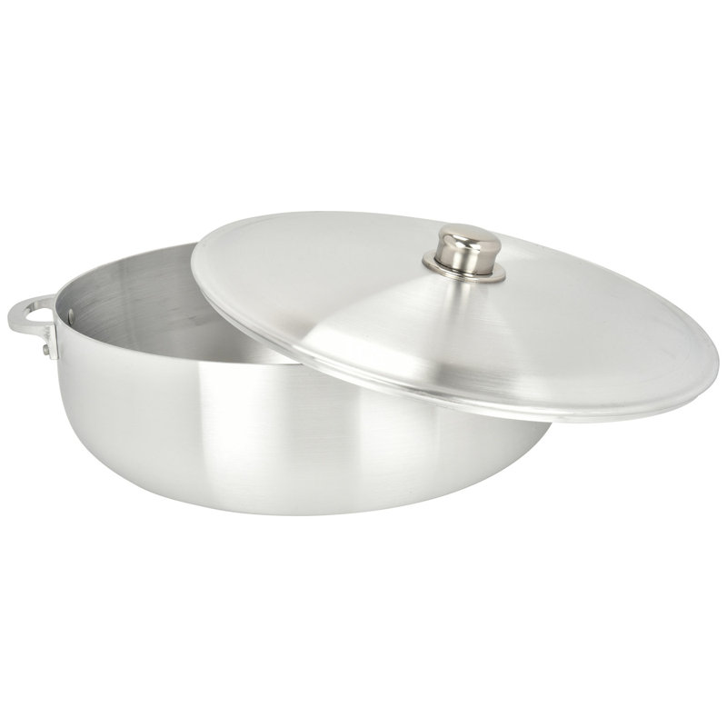 Chef Pro 18.3 Qt. Aluminum Stock Pot with Lid
