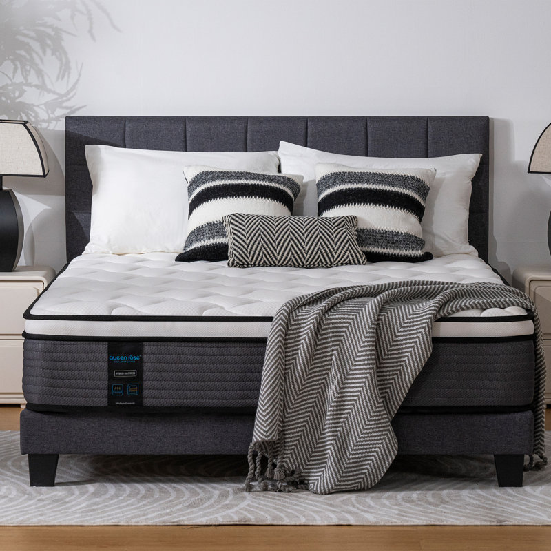 Gwendolyn Medium Pocket Spring Hybrid Mattress with Foam in a box, Queen, 10"