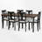 7 - Piece Extendable Dining Set-1904959861-1904959817-1904959816