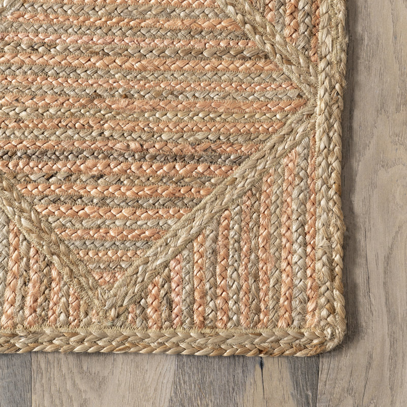 Errika 5' x 8' Natural Jute Moroccan-Inspired Area Rug