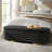 Nettie 54" Modern Velvet Boucle Upholstered Tufted Storage Bench with Gold-finished Metal Legs-1411575422