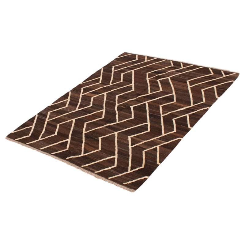 Sivas Brown Kilim 4'8" x 6'3"