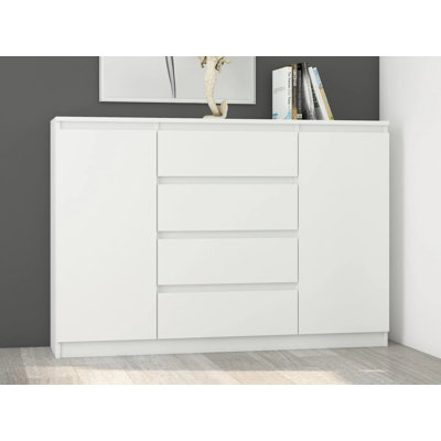 Apthorp 140cm W 4 - Drawer Chest of Drawers