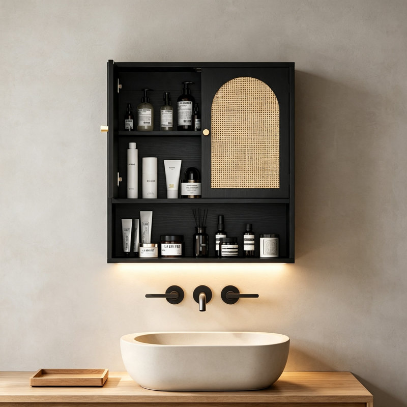 Bamboo Bathroom Cabinet