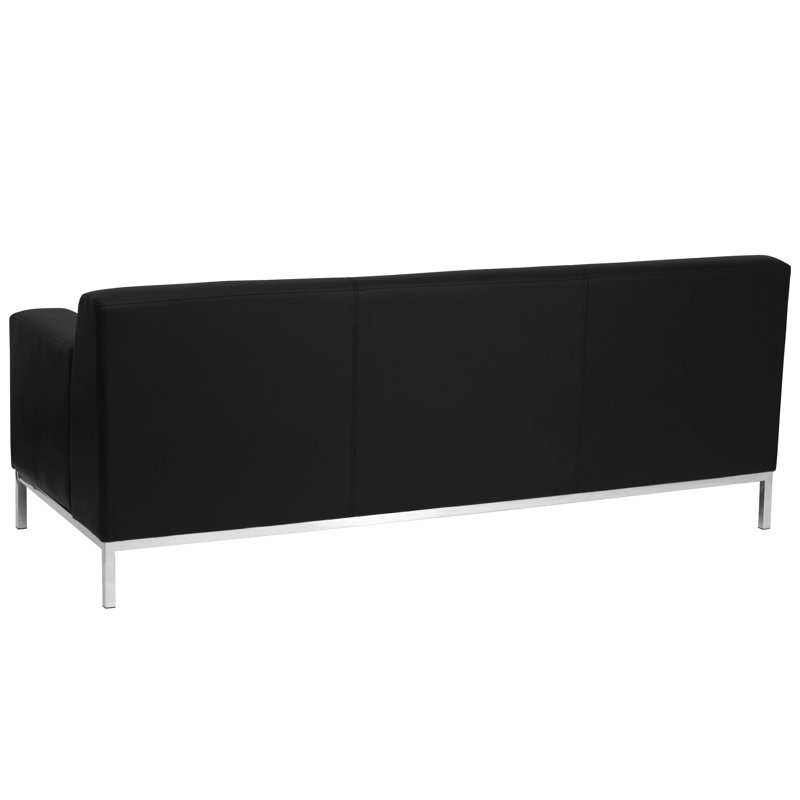 Hercules LeatherSoft Sofa w/Line Stitching &Integrated Stainless Steel Frame