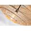 Grand luminaire suspendu en rotin naturel moderne