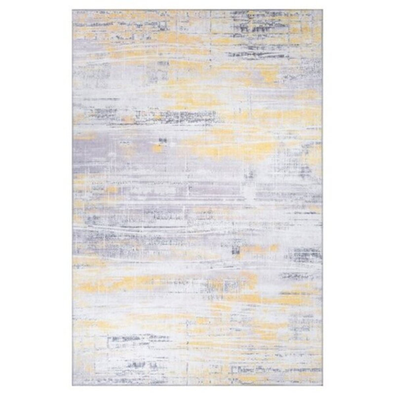 Luxurious Machine Washable Carpet, 100% Polyester, 7.5 x 10.8 Feet | Pile Height: 0.2 Inches, 1850 g/m² | Recycled Poly Cotton Underside, Easy Care, Perfect for Living Room & Bedroom, Soft & Durable Design