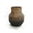 Brown Ombre Terracotta 11.4-Inch Round Bowl Vase