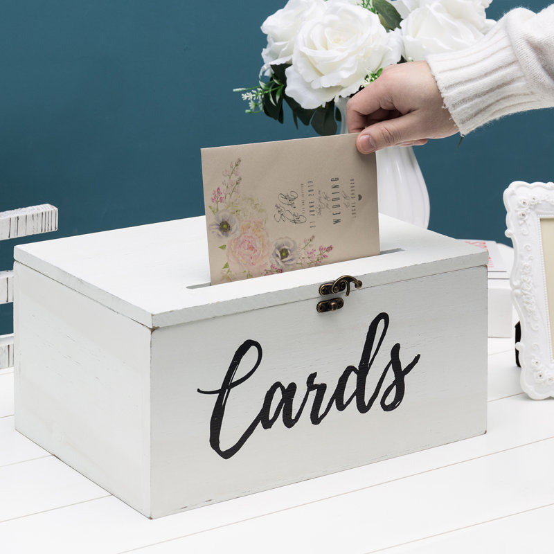 Wood Gift Card Holder