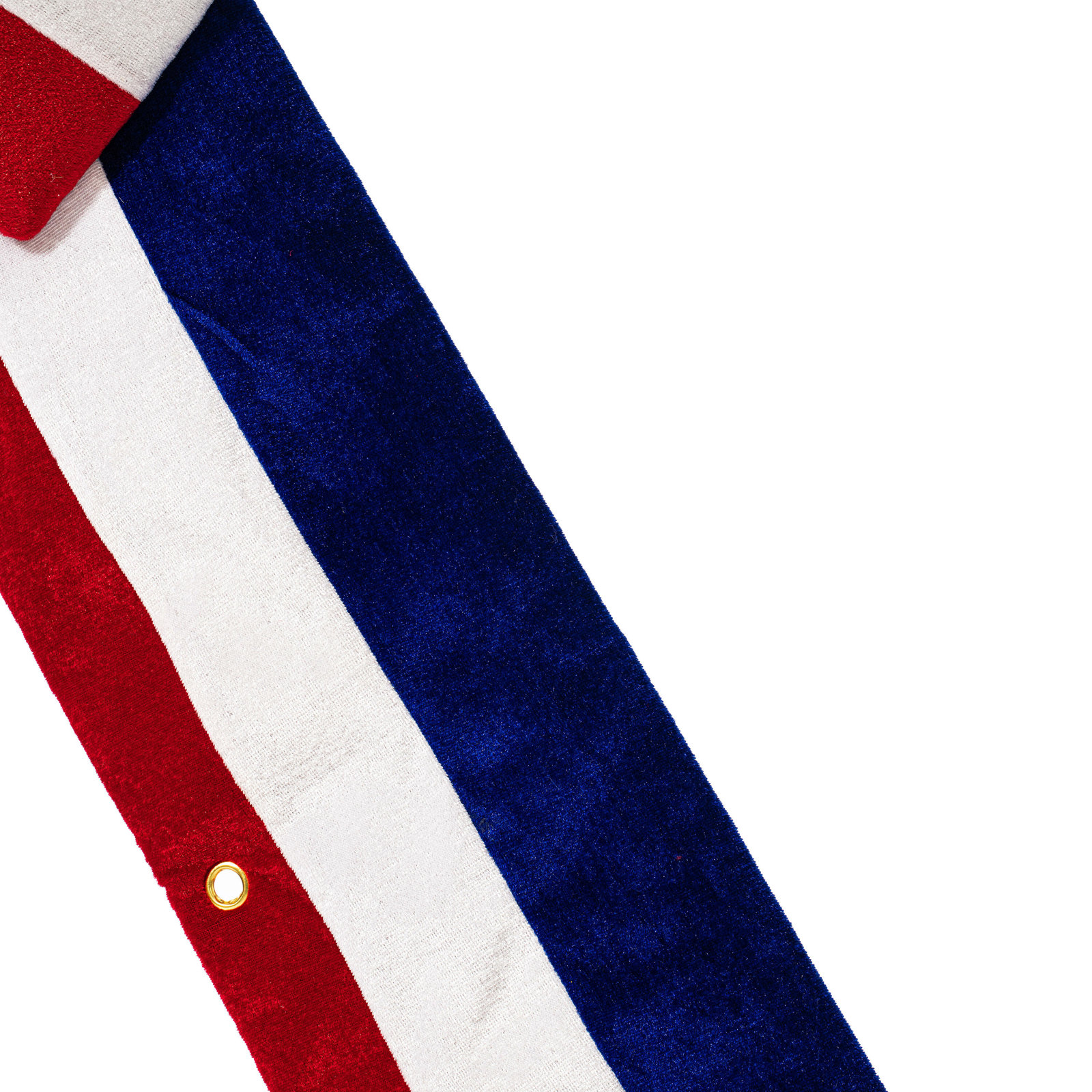 Piercy 28" Velvet Bow, Red/White/Blue