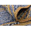 Tapis bleu tressé à la main Gleason-47758882