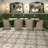 Kings Paname 17-5/8 In. X 17-5/8 In. Ceramic Floor And Wall Tile