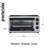 Proctor Silex 6 Slice Toaster Oven