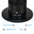 Oscillating Bladeless Tower Fan with Remote Control 10 Speeds Setting 10H Timer Adjustable Tilt-88867738