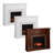 Highgate Faux Cararra Marble Electric Media Fireplace