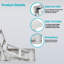 Table pliante d'extérieur portable Witforms (blanc)-88134895