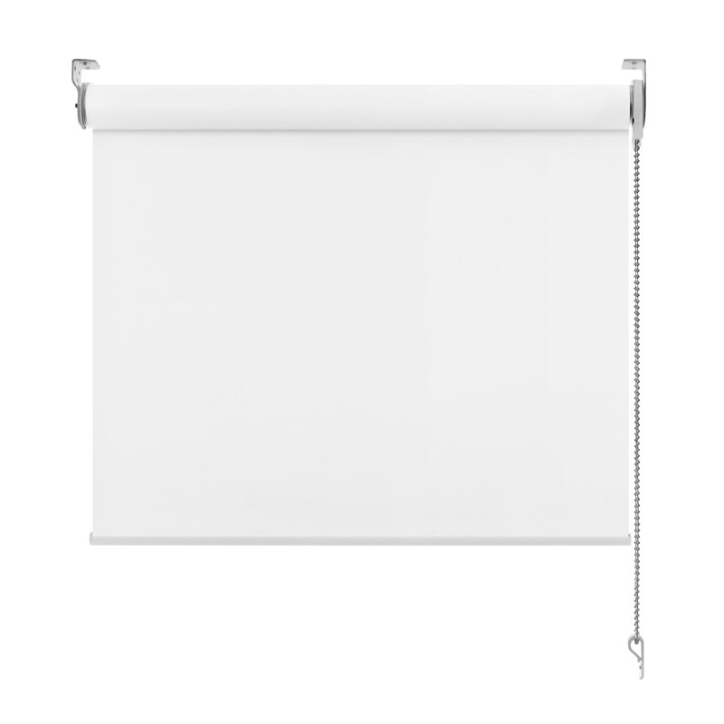 Rideaux occultants avec tissu imperméable et thermique - Installation facile, Blanc, L 25 po x L 72 po