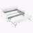 Upholstery DayBed with Erectable Trundle and USB Charging Design-689701669-685256653