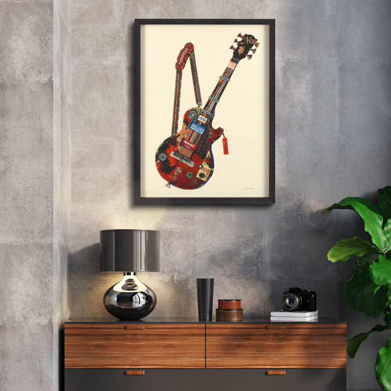 Guitare électrique par Alex Zeng - cadre photo