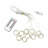 Natalina Indoor / Outdoor 300 - Bulb 118 in. Plug-in LED Curtain String Light-1071644248