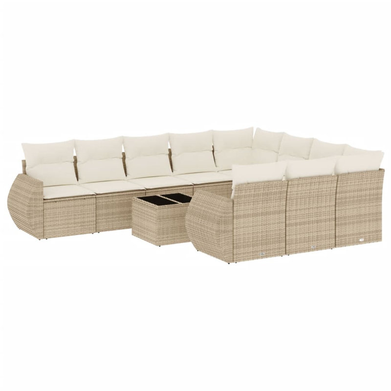 Vidaxl Garden Sofa Set Beige
