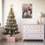 Cardinal Winter Wall Art - décorations murales de Noël, art de Noël oiseau rétro, peintures murales sur toile des Fêtes pour le salon, impressions sur toile tendue encadrée, 12 po x 16 po-1945310632