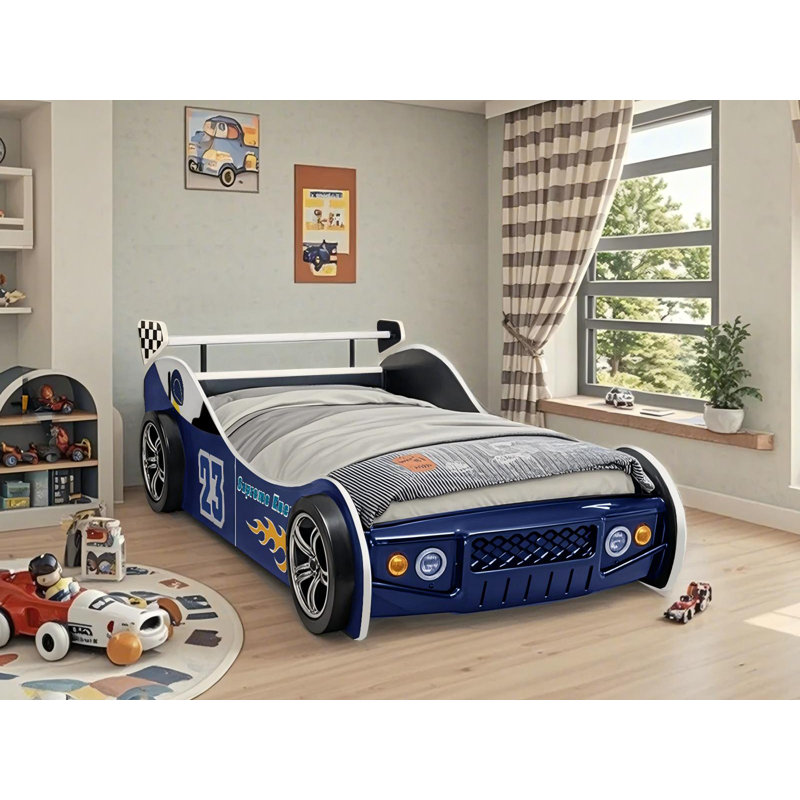 Lit voiture simple pour enfants Zoomie Kids, Île Seymour Nord, Galapagos