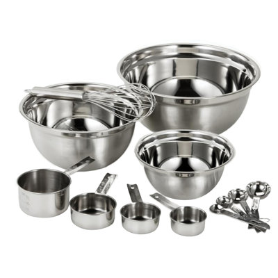 12 Piece Nested Mixing Bowl Set