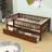 Wood Daybed with Two Drawers-133426889-133363285