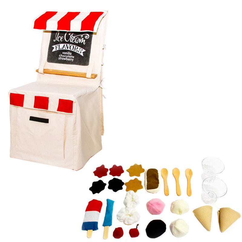 Ensemble de cuisine Pretend Play Ice Cream Shop