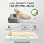 Lit orthopédique pour chien, canapé-lit lavable imperméable avec housse amovible, base antidérapante pour chiens de grande et moyenne taille-113294264-113294269