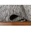 Tapis unique gris anthracite noué à la main 5 pi 1 po x 8 pi One-of-a-Kind