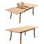 Ensemble repas 11 pièces teck luxueux Harlow-1007693303-1007693296