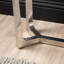 140cm Marble Top Console Table for Living Room Furniture, Hallway Table with Metal Base-93907462