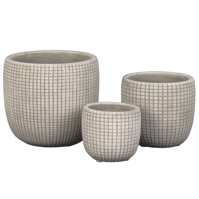 Reay Pot Planter, White