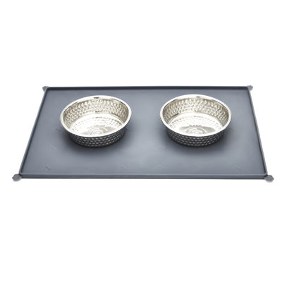 Cronin Silicon, Stainless Steel Dog House Mat