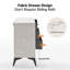 Commode rembourrée 6 tiroirs Alonso