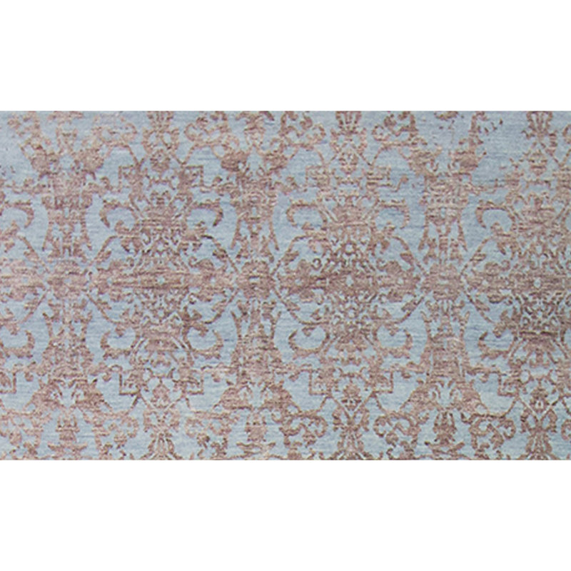 Ikat Area Rug in Brown, Rectangle 9' x 12'