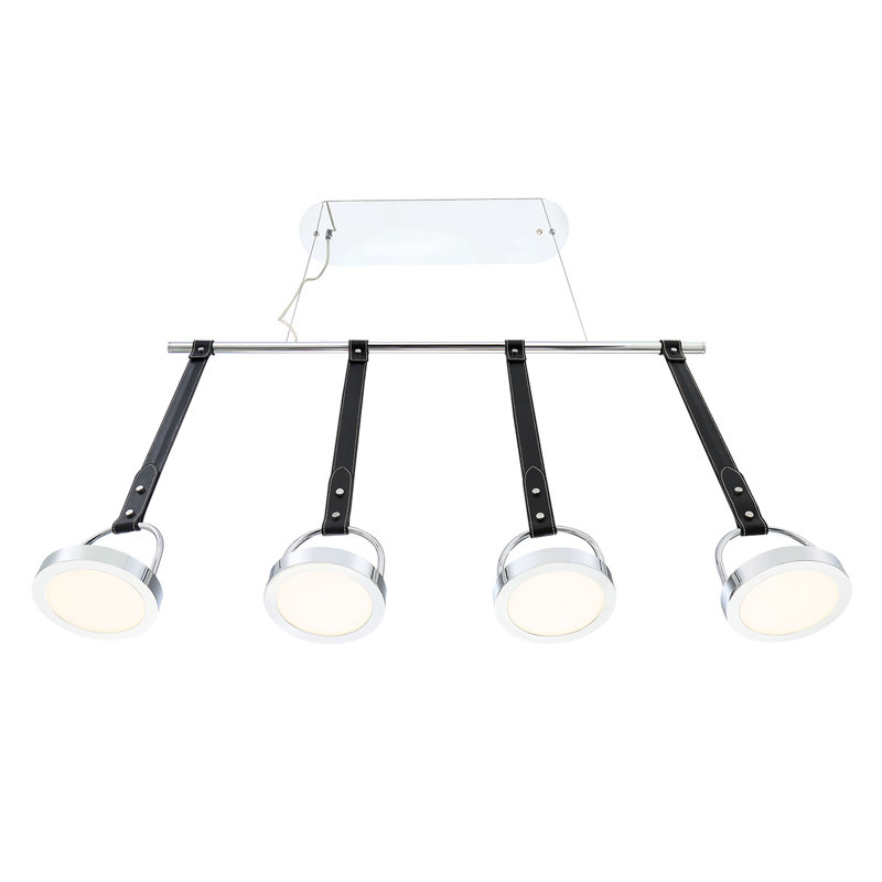4 - Light Chrome LED Pendant