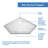 DreamLine SlimLine 36 inch D x 36 inch W x 2 3/4 inch H Corner Drain Neo-Angle Shower Base in White-125845303-39782702