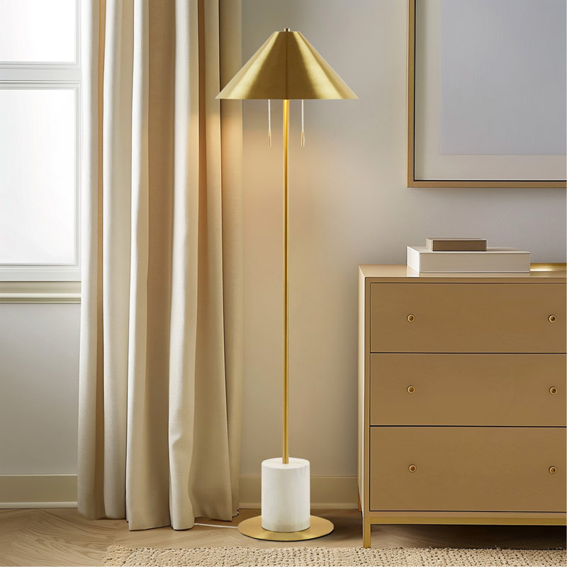 Lampe sur pied or voir ci-dessous
