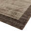 Desrosiers Shinny Bordered Choco/Mocha Area Rug-1834597483