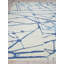 Mystic Rectangle Abstract Hand Tufted Wool Area Rug in Navy-1371237935
