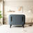 39 Convertible Chair Bed, Adjustable And Pillow, Iron Construction, Velvet Upholstery In Blue+Grey For Office Use A Stylish Look-50996049