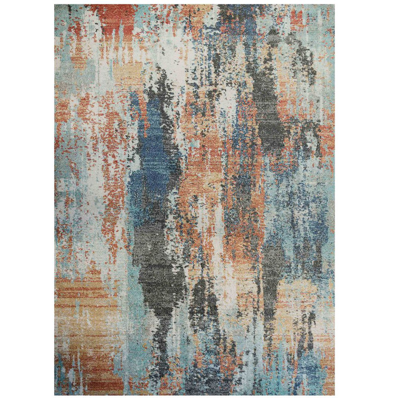 Olivieri Abstract Area Rug, Rectangle 120 x 170cm